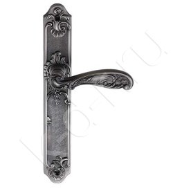 Ручки на планке Genesis Flor (PS) черненое серебро